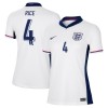 Maillot de Supporter Angleterre Rice 4 Domicile Euro 2024 Pour Femme